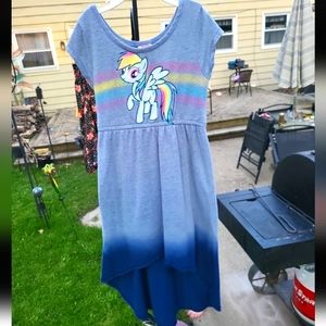 Girls 4/5 ombre My Little Pony Dress